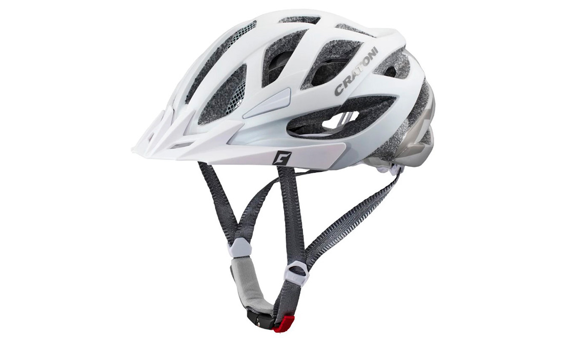 Фотография Велосипедный шлем Cratoni Miuro размер М (54-59 см), Белый