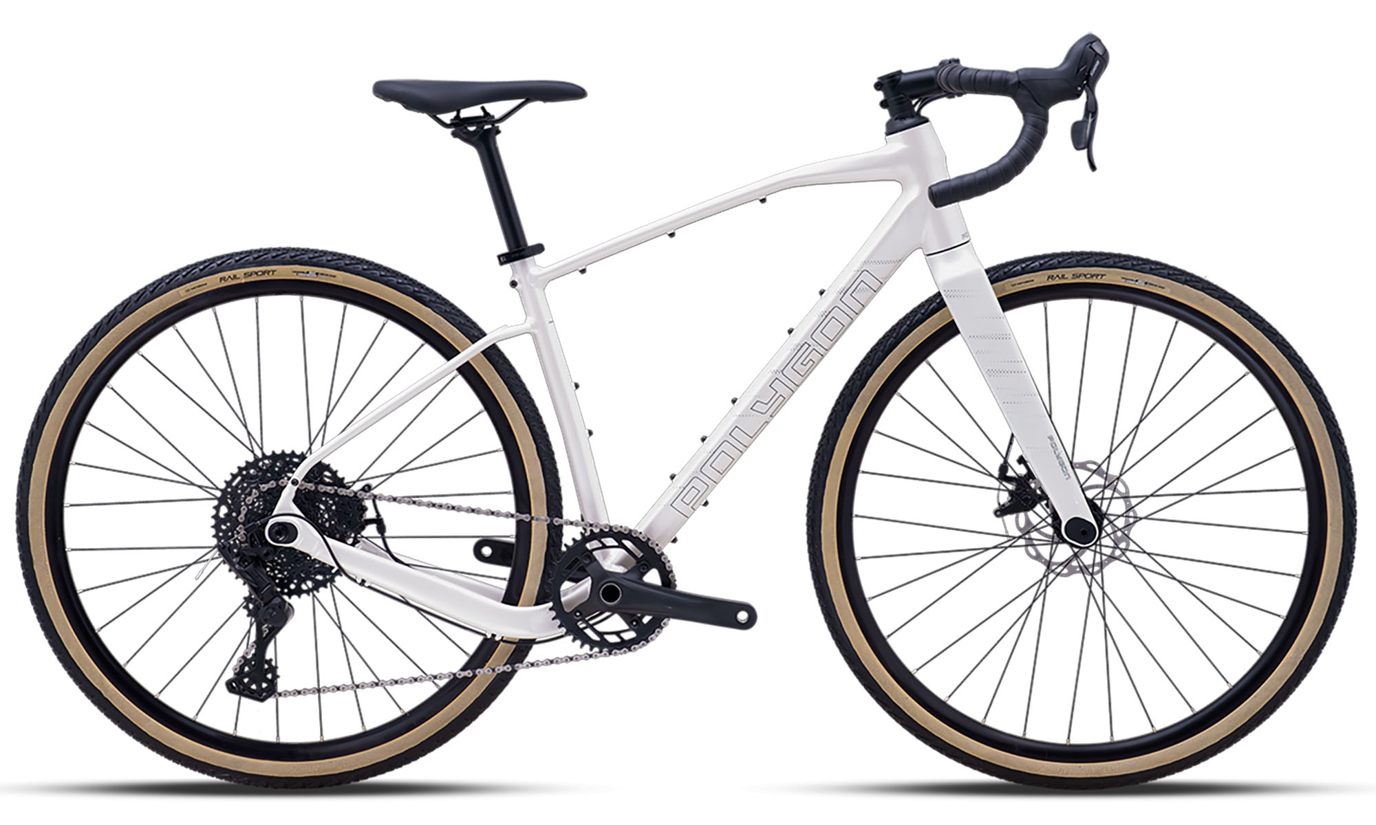 Велосипед POLYGON TAMBORA G4 28" (700C), размер S, рама 16, год 2026, белый