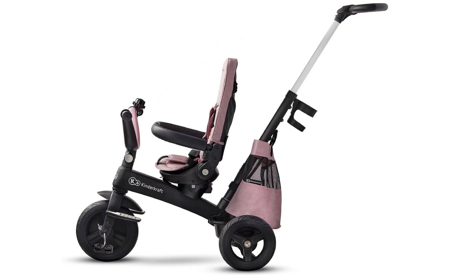 Фотографія Триколісний велосипед Kinderkraft Easytwist Mauvelous Pink 9