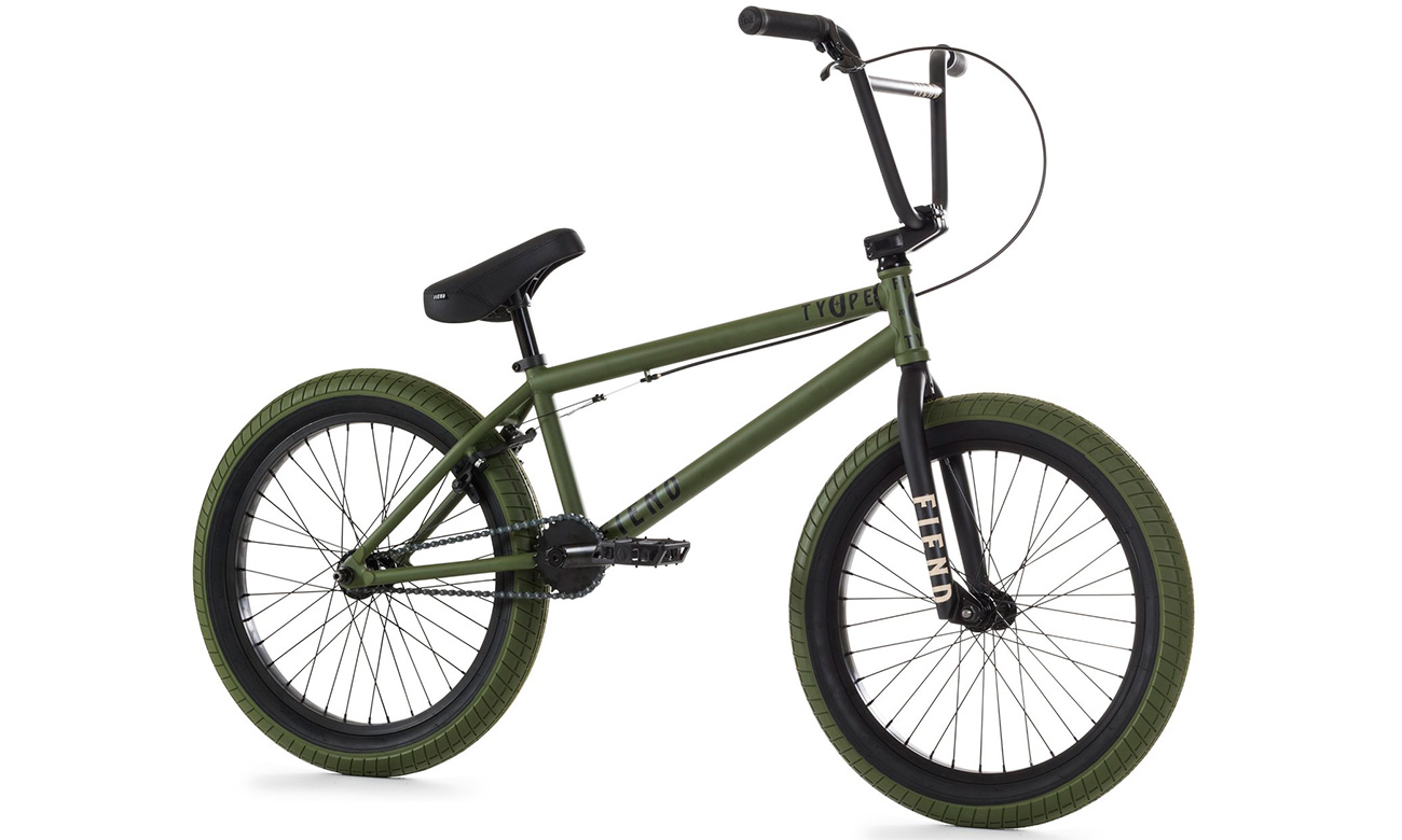 Велосипед Fiend Type O+ 20,5" 2021 Зеленый