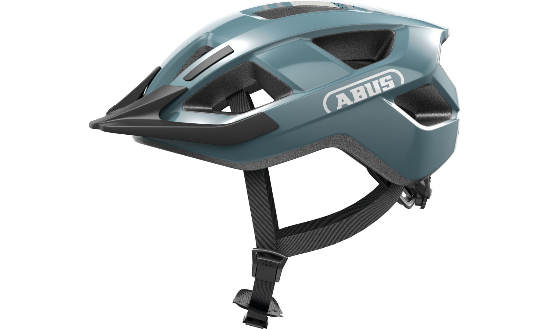 Велошлем ABUS ADURO 3.0 glacier blue, размер S (51-55 см), синий 