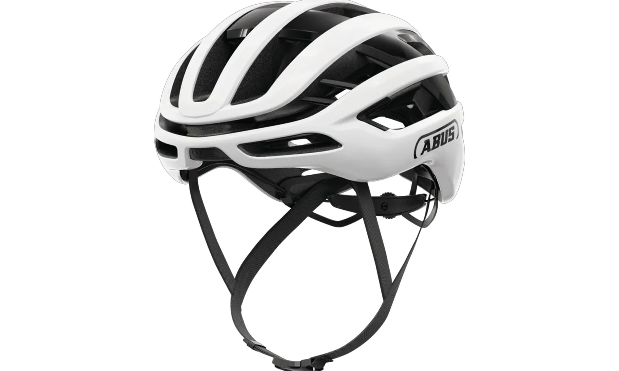 Велошлем спортивный ABUS AIRBREAKER 2.0, размер L (57-61 см), глянцевый белый 6 Велошлем спортивный ABUS AIRBREAKER 2.0, размер L (57-61 см), глянцевый белый 6