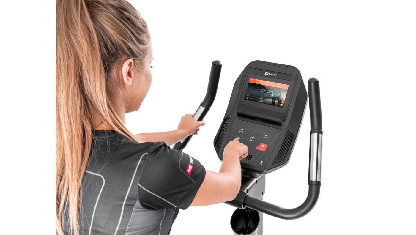 Велотренажер Hop-Sport HS-300H Aspect 2022 с телеметрическим поясом + мат под тренажер 8