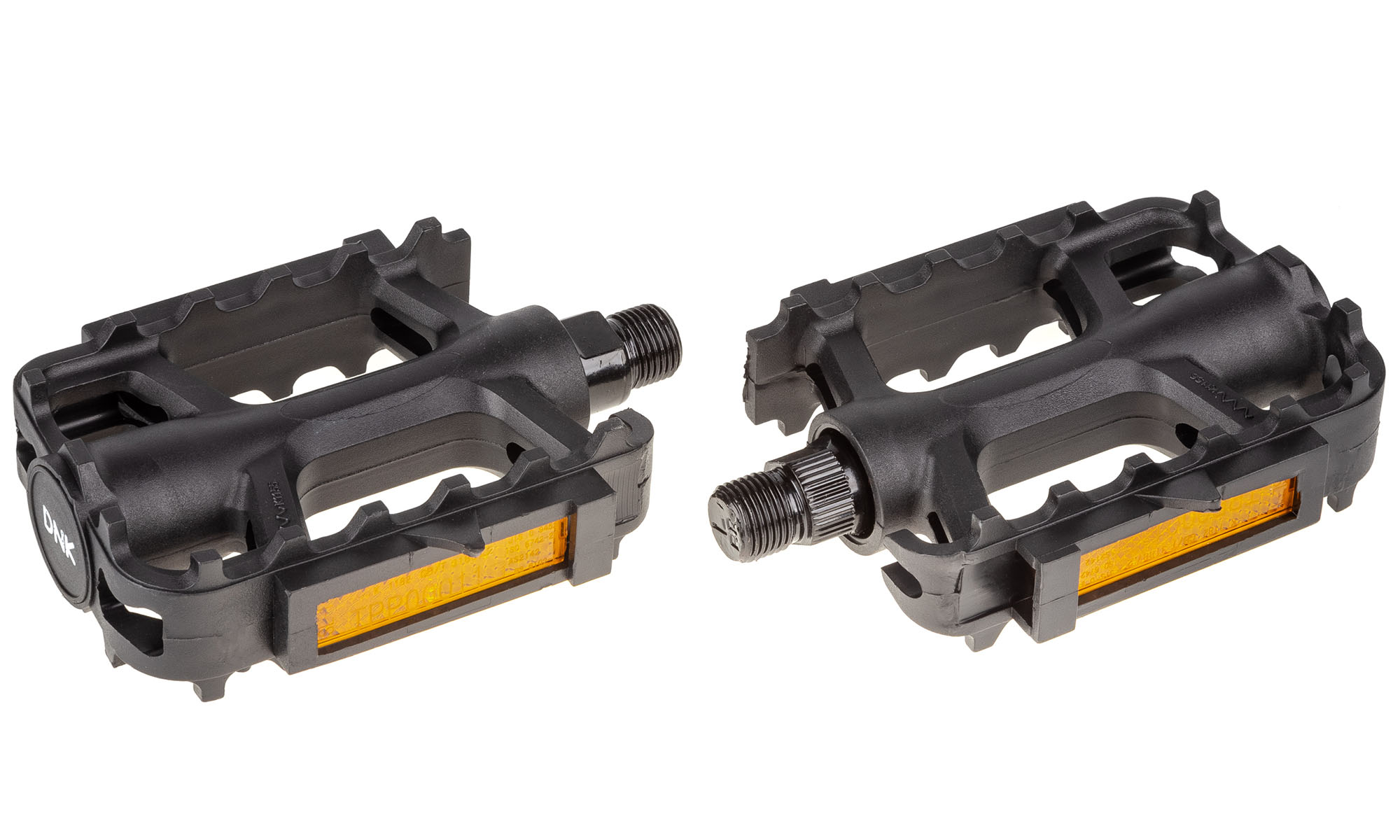 Педалі DNK Orbi 20, пластик (108 х 75), кульки, чорний (polybag) 