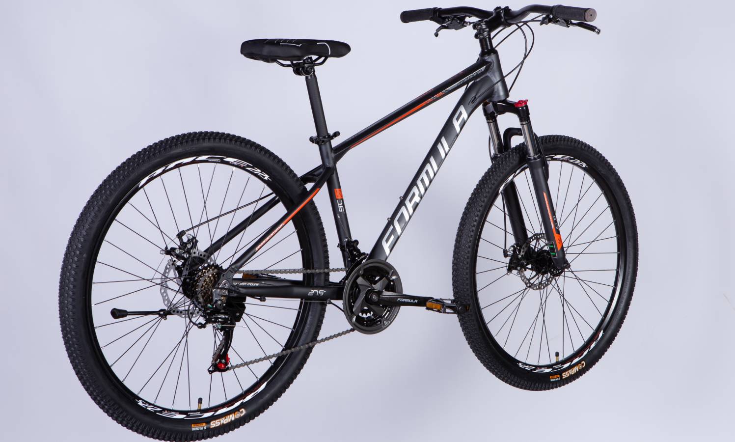 Велосипед Formula MOTION DD 27,5" размер S рама 16" 2025 серый 5
