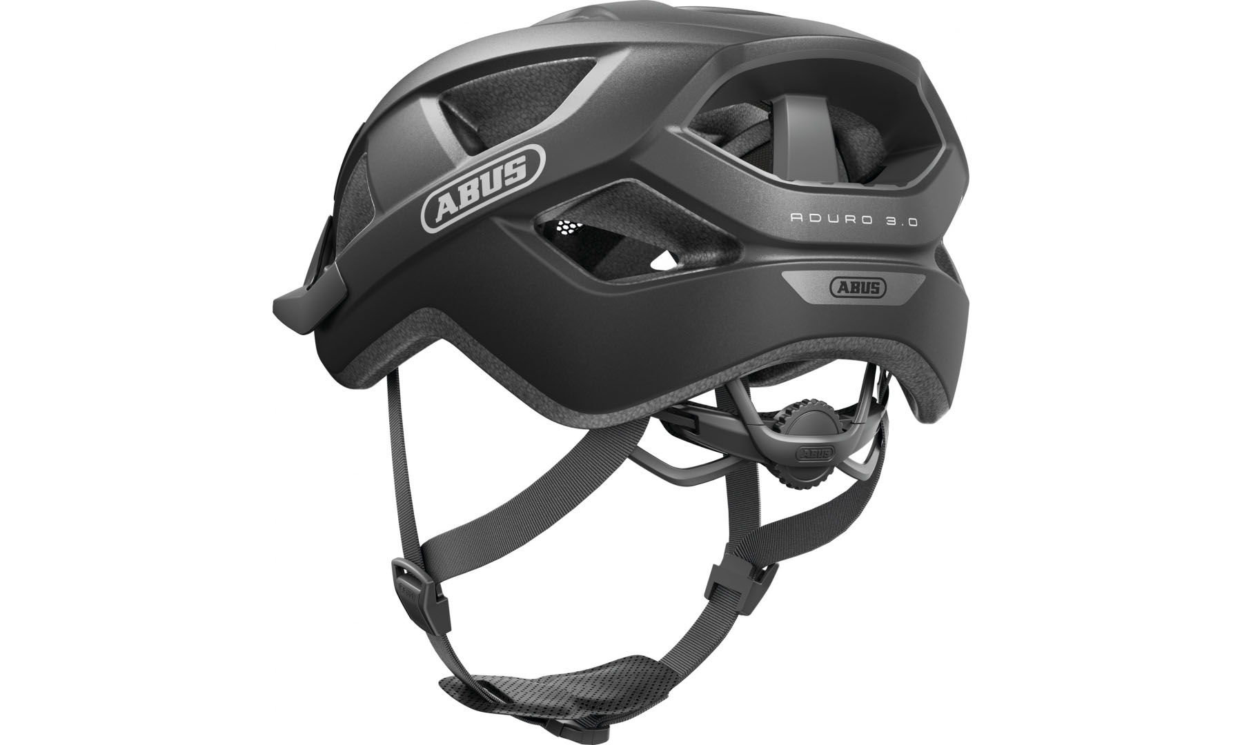 Велошлем ABUS ADURO 3.0 titan, размер L (58-62 см), серый титан 3