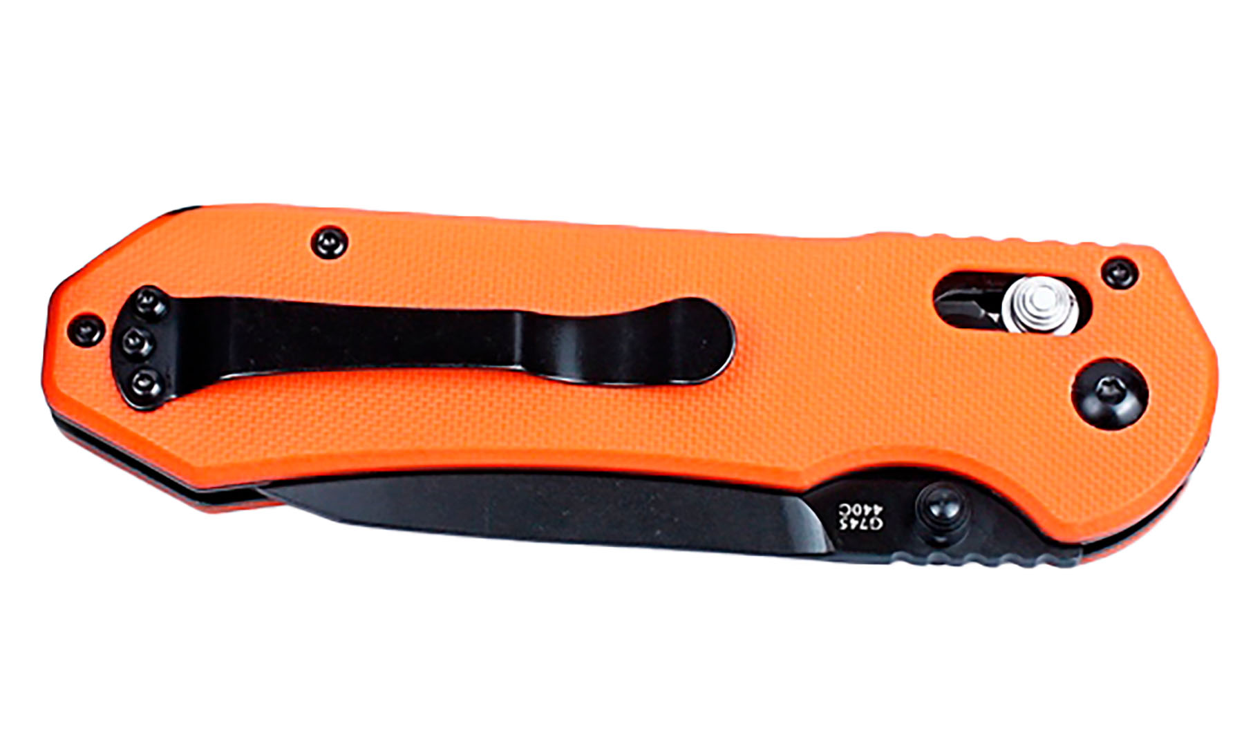 Нож складной Ganzo G7453-OR оранжевый 4 Нож складной Ganzo G7453-OR оранжевый 4