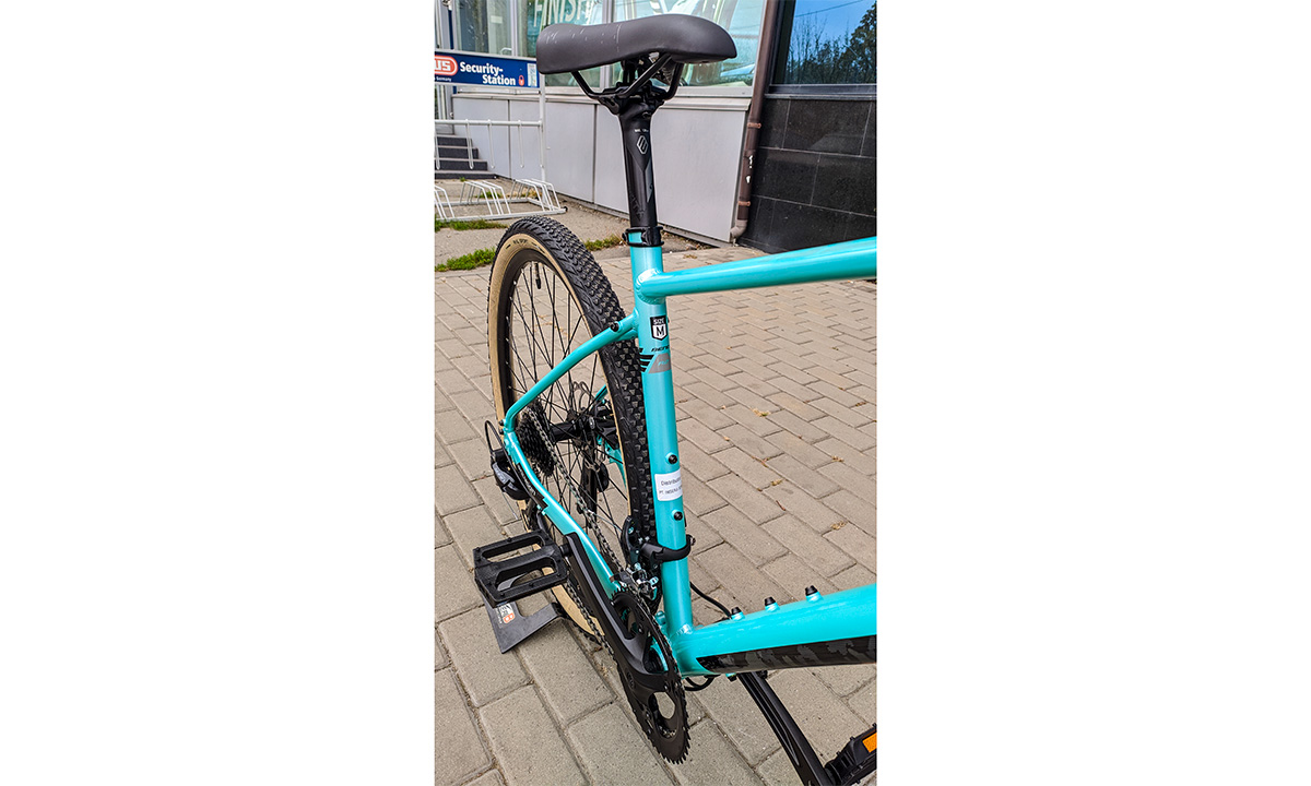 Велосипед Polygon BEND R2 27,5" 2021 Блакитно-чорний 16