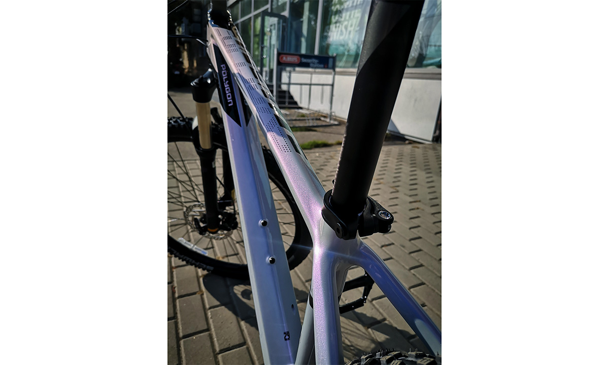 Фотография Велосипед Polygon SYNCLINE C2 27,5" (2021) 2021 Серый 13