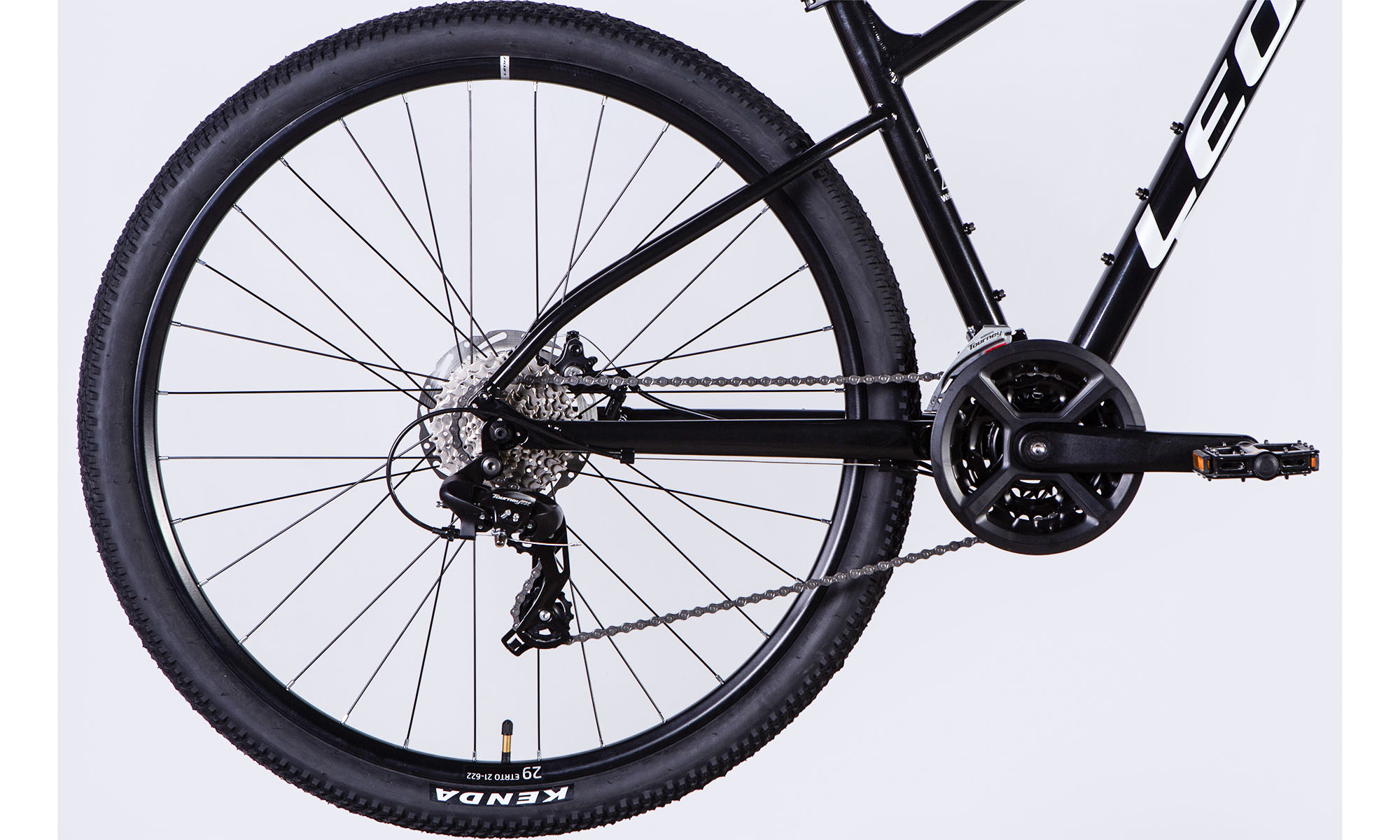 Велосипед Leon TN 105 DD CS 29", розмір M, рама 17", рік 2025, синьо-чорний 5