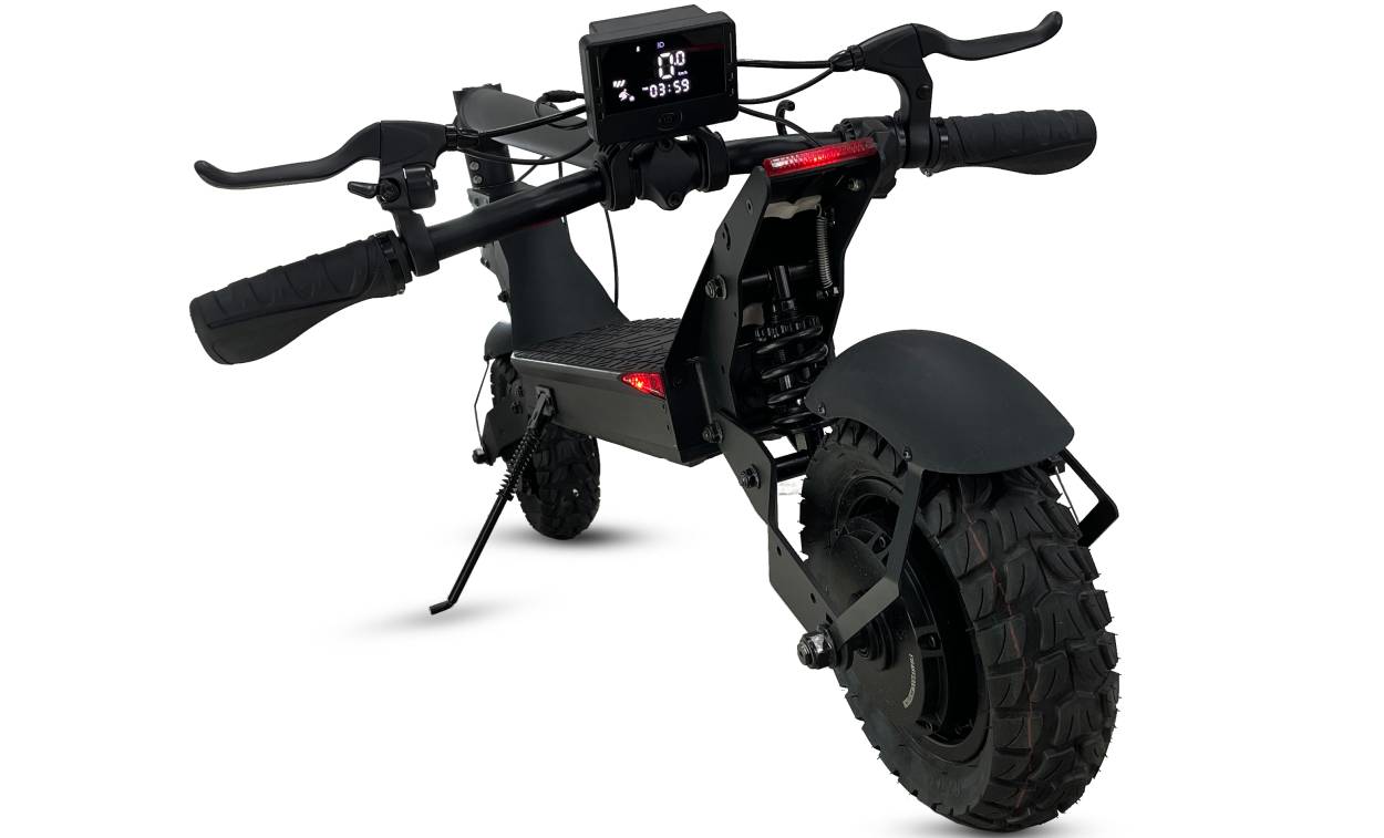 Электросамокат Atlas Frog 18 Ah черный 2