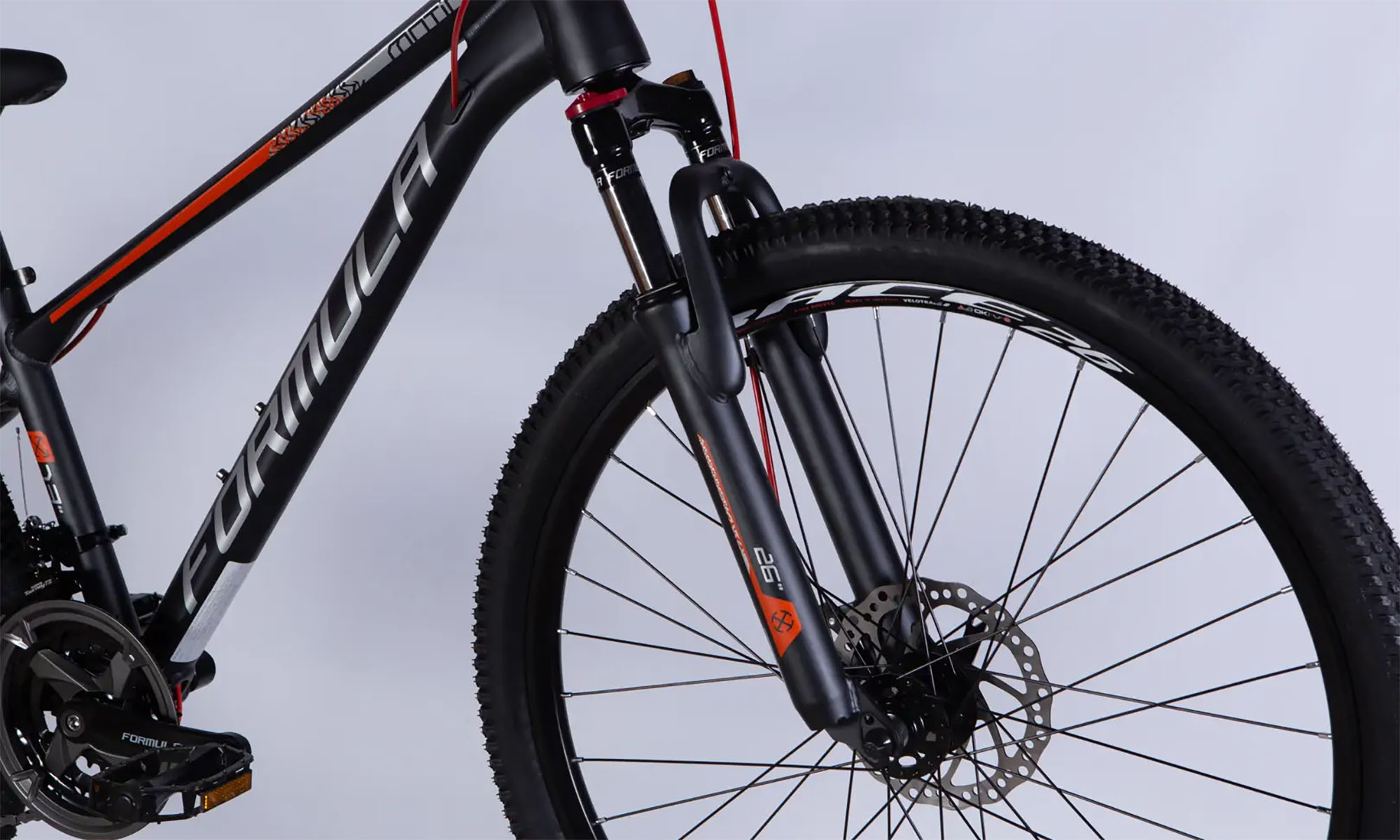 Велосипед Formula MOTION DD FR, 26", розмір XS, рама 13", рік 2026, темно-сірий 4