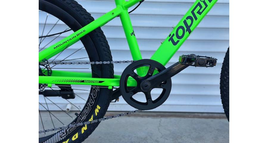 Фотография Велосипед Toprider Thunder 24" размер XS рама 14 Зеленый 2