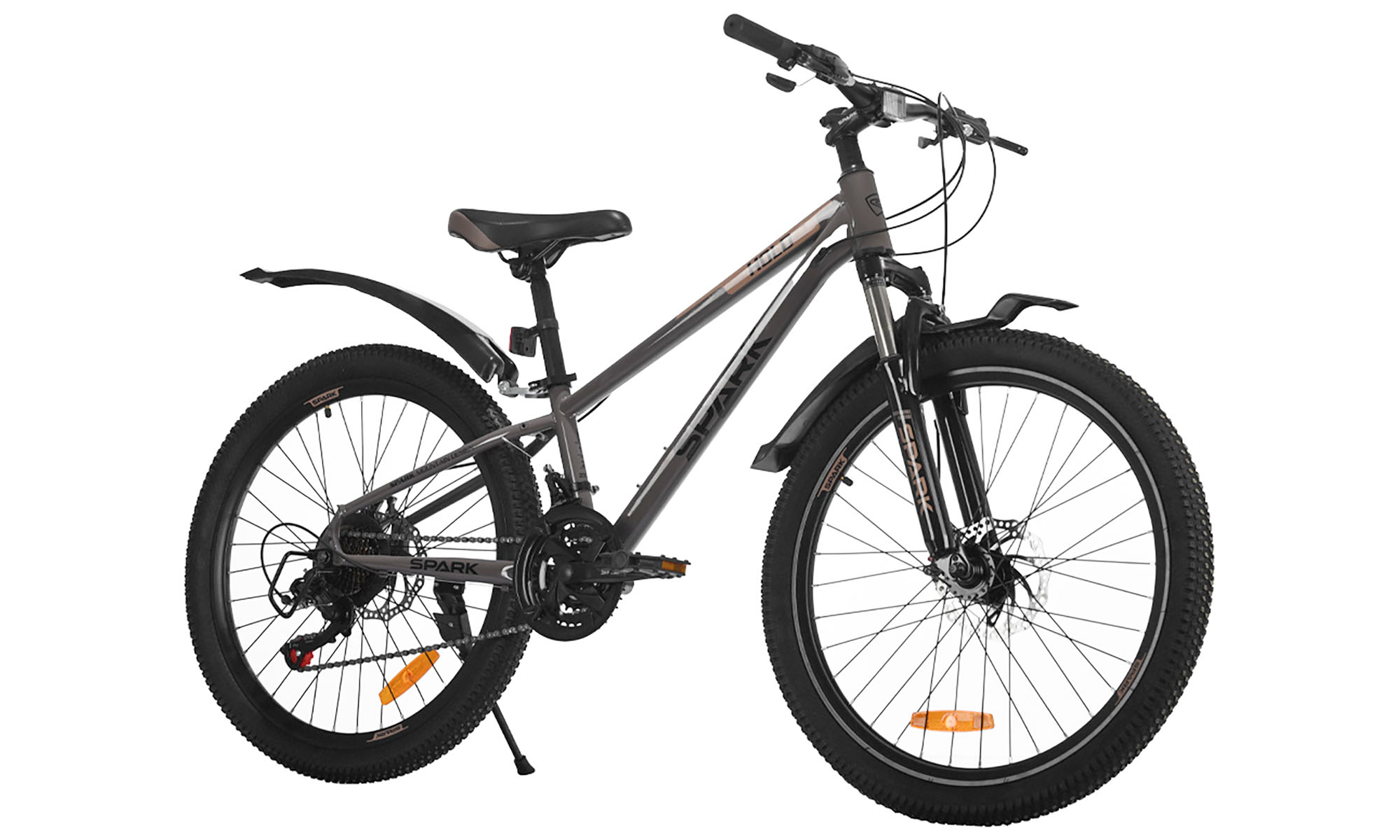 Велосипед SPARK HOLD 24", размер XXS, рама 11", год 2025, темно-графитовый 3 Велосипед SPARK HOLD 24", размер XXS, рама 11", год 2025, темно-графитовый 3