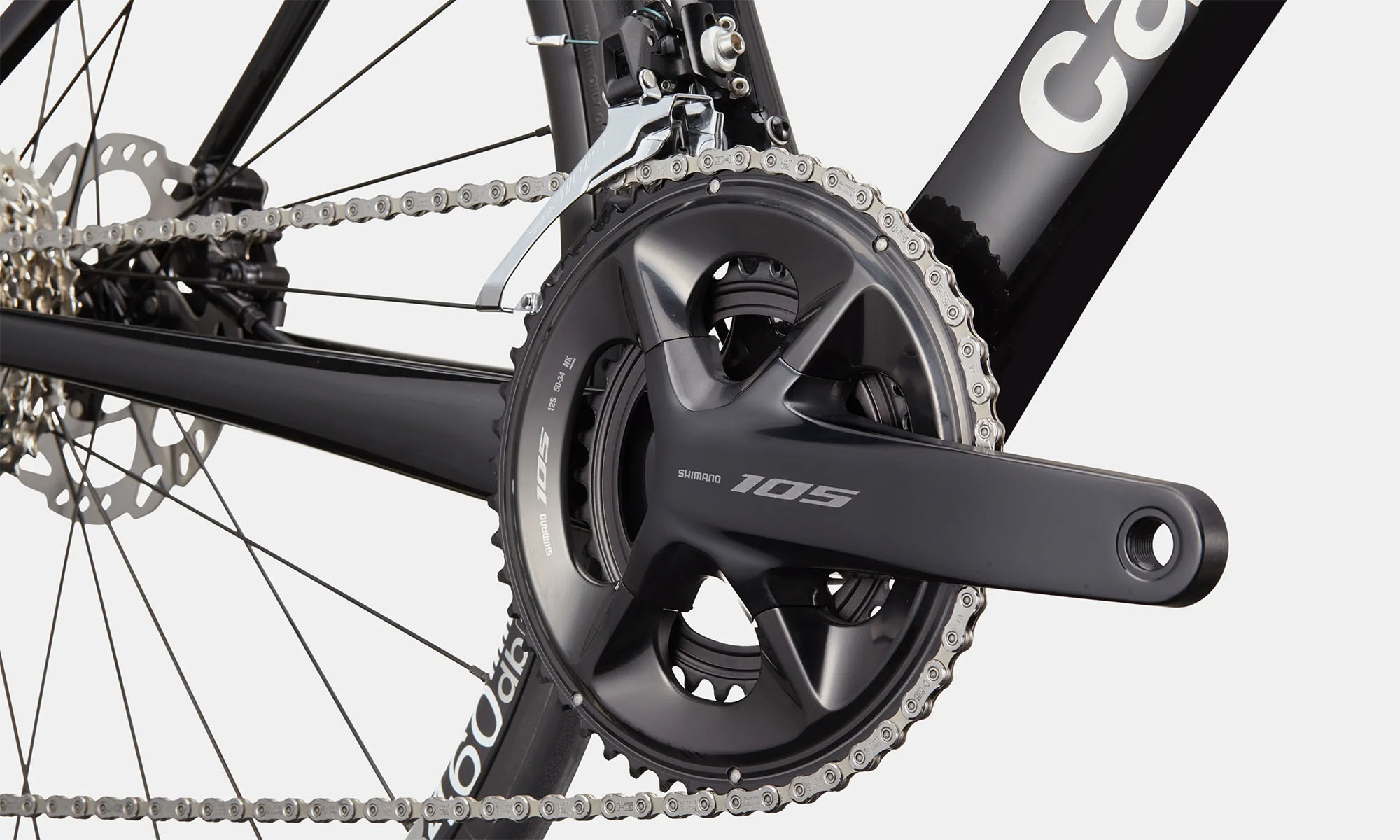 Велосипед Cannondale SuperSix EVO Carbon 4, 28", розмір XL, рама 58см, 2025, чорний 8 Велосипед Cannondale SuperSix EVO Carbon 4, 28", розмір XL, рама 58см, 2025, чорний 8
