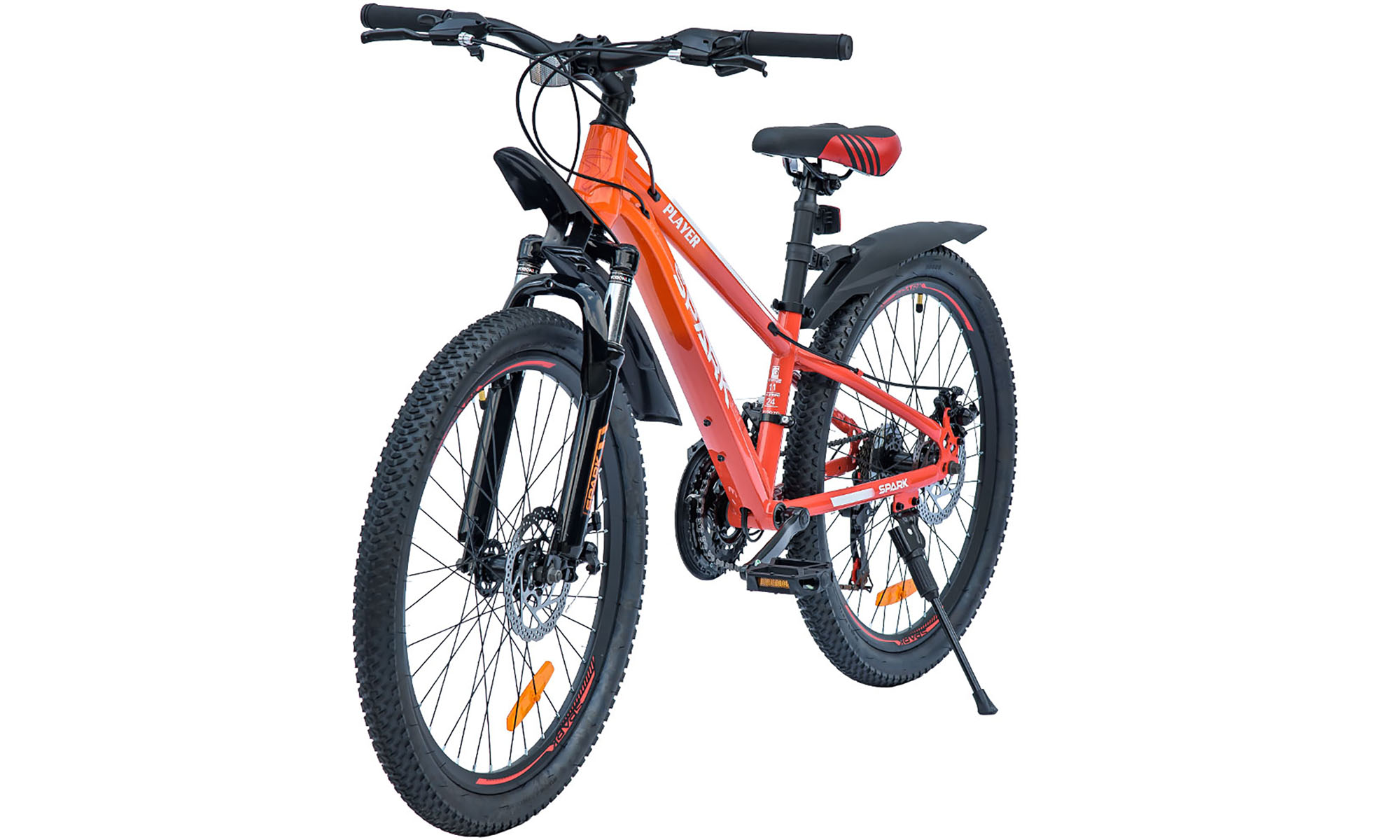 Велосипед SPARK PLAYER 24", розмір XXS, рама 11", рік 2025, червоний 4