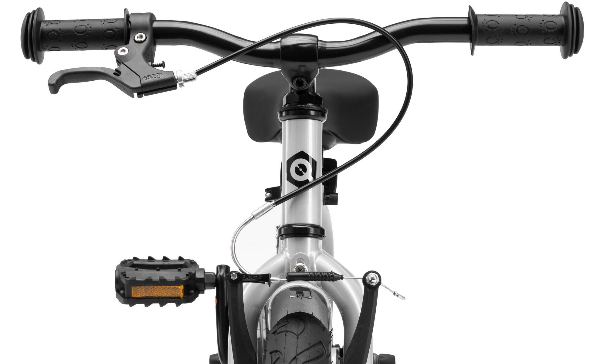 Дитячий велосипед Miqilong ST 12" One size, 2025, сріблястий 2 Дитячий велосипед Miqilong ST 12" One size, 2025, сріблястий 2