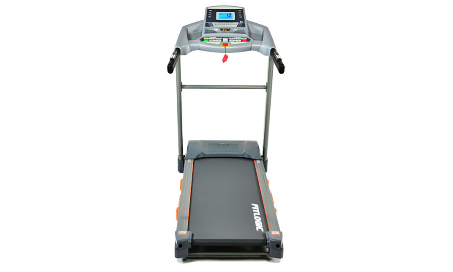 Бігова доріжка FitLogic T33, чорно-синій 4