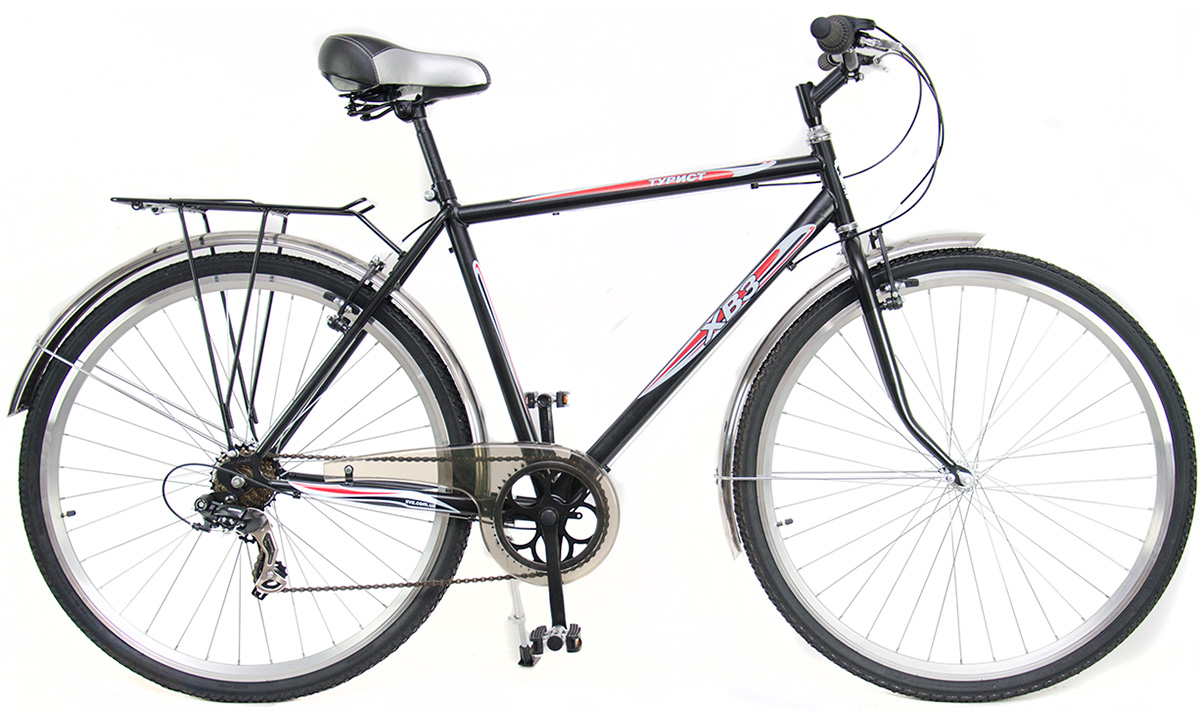 Велосипед для туризма 28" ХВЗ Турист 287 MD (2020) 2020 black 6