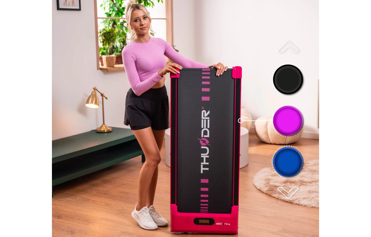 Бігова доріжка THUNDER IDEA-PINK 2