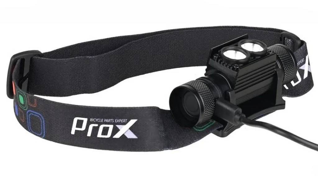 Фотография Фара налобная ProX Aries II Cree XP-G2 1100Lm, 2600mAh USB-c, черный 4