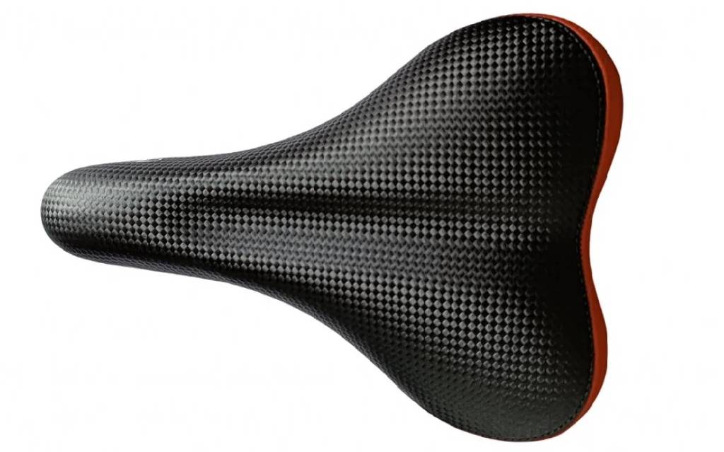 Седло Grand Star GS-5897BD черный "карбон" 2 Седло Grand Star GS-5897BD черный "карбон" 2