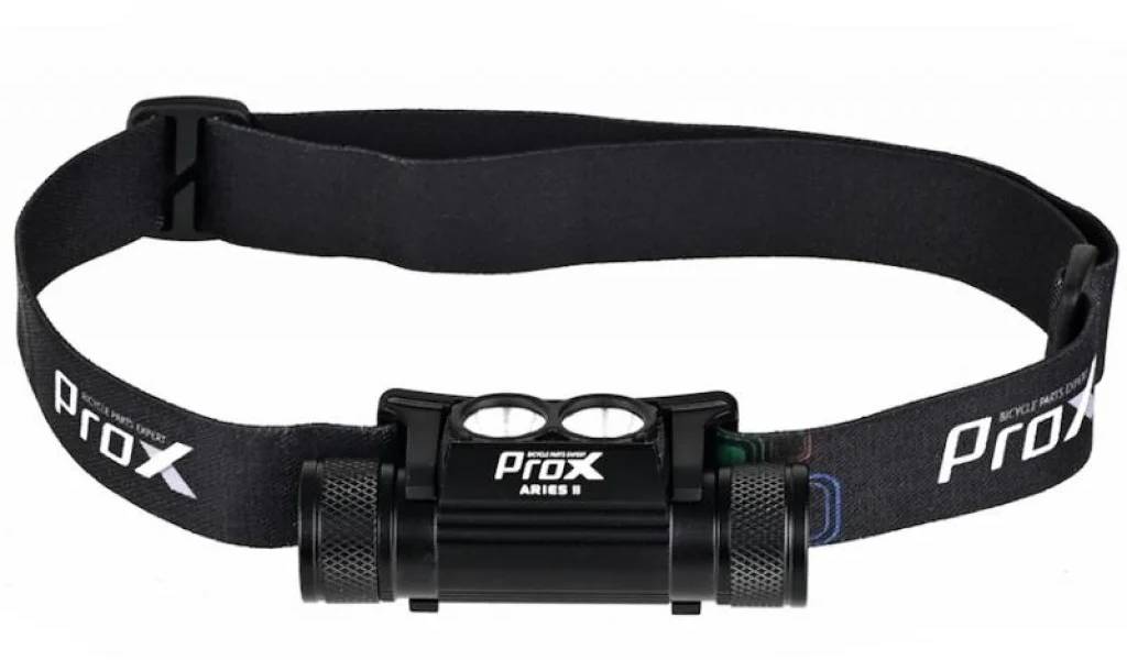 Фара налобна ProX Aries II Cree XP-G2 1100Lm, 2600mAh USB-c, чорний 3