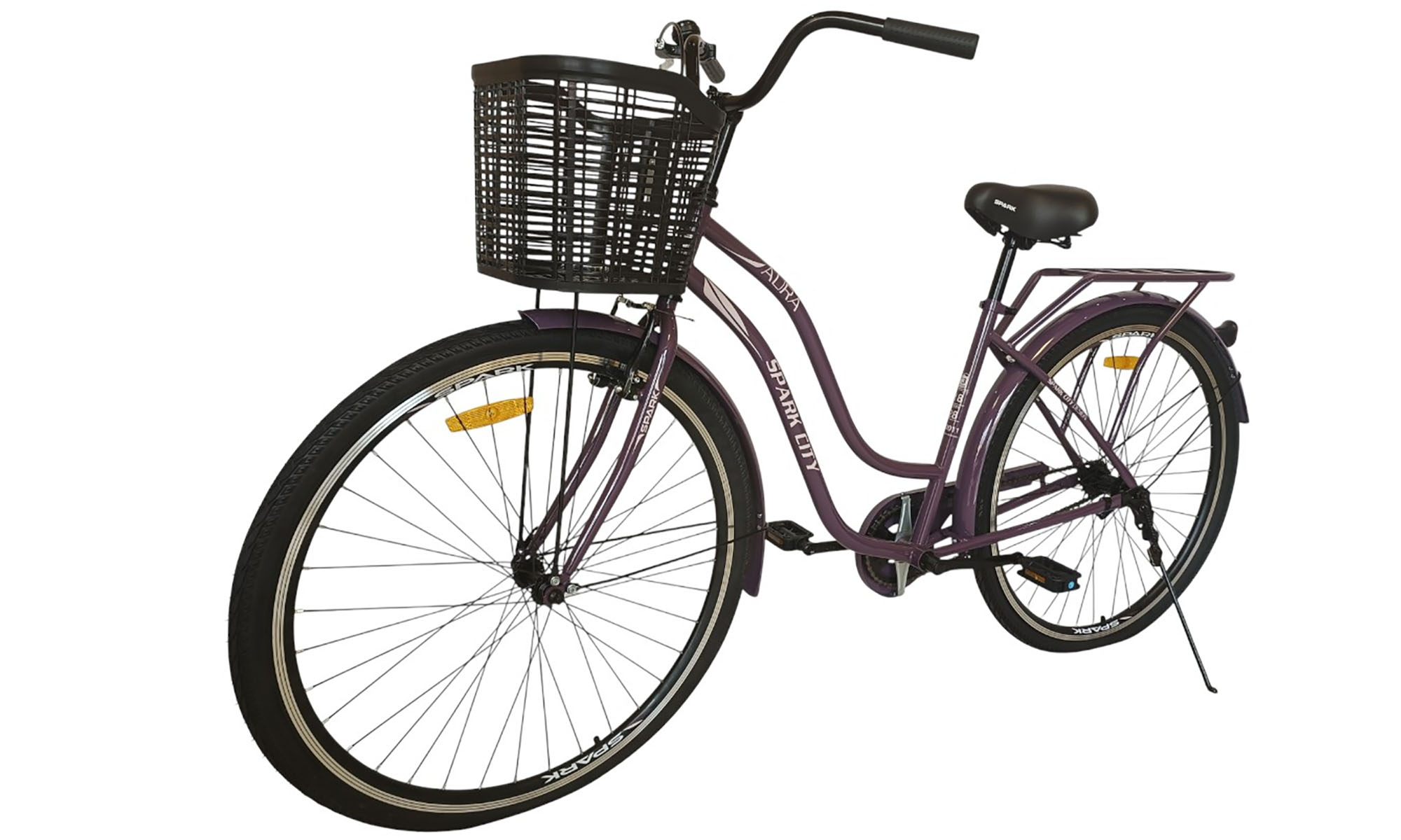 Велосипед SPARK CITY AURA 28", размер M, рама 18", год 2026, коричневый 5