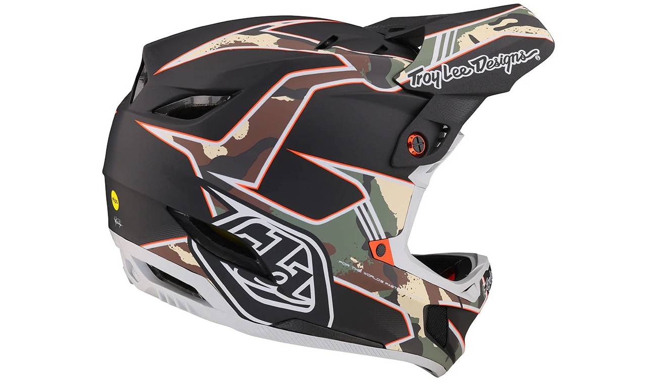 Вело шлем TLD D4 COMPOSITE размер L (56-57 см) Matrix Camo ARMY Green 2