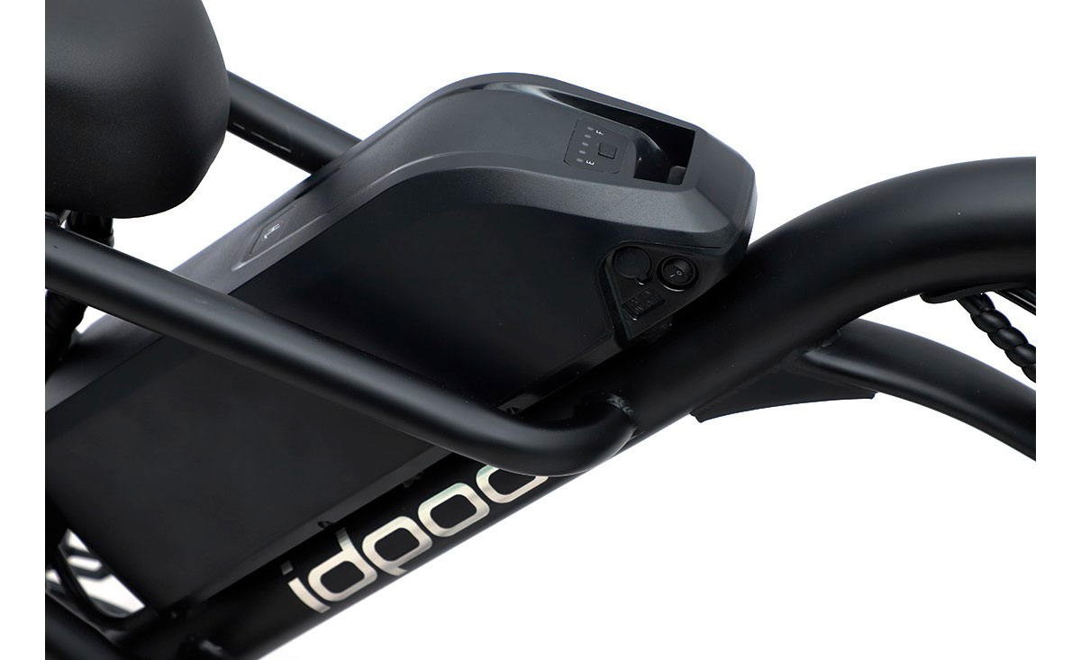 Електровелосипед фетбайк IDPOO IM-J1 (750 Вт; 15,6 Ah 48 В) 20х4", чорний 9