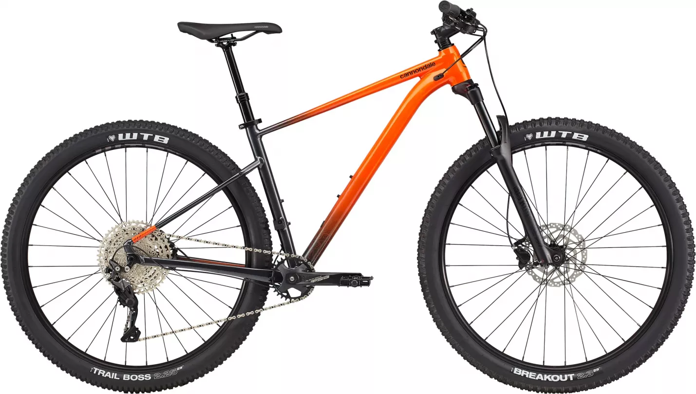 Велосипед Cannondale TRAIL SE 3 29" рама S 2021 Оранжево-черный 2