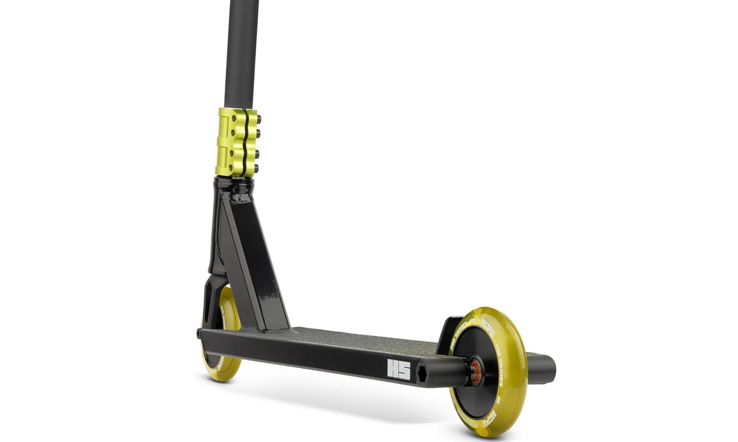 Самокат трюковый Hipe H5 Black/lime 4