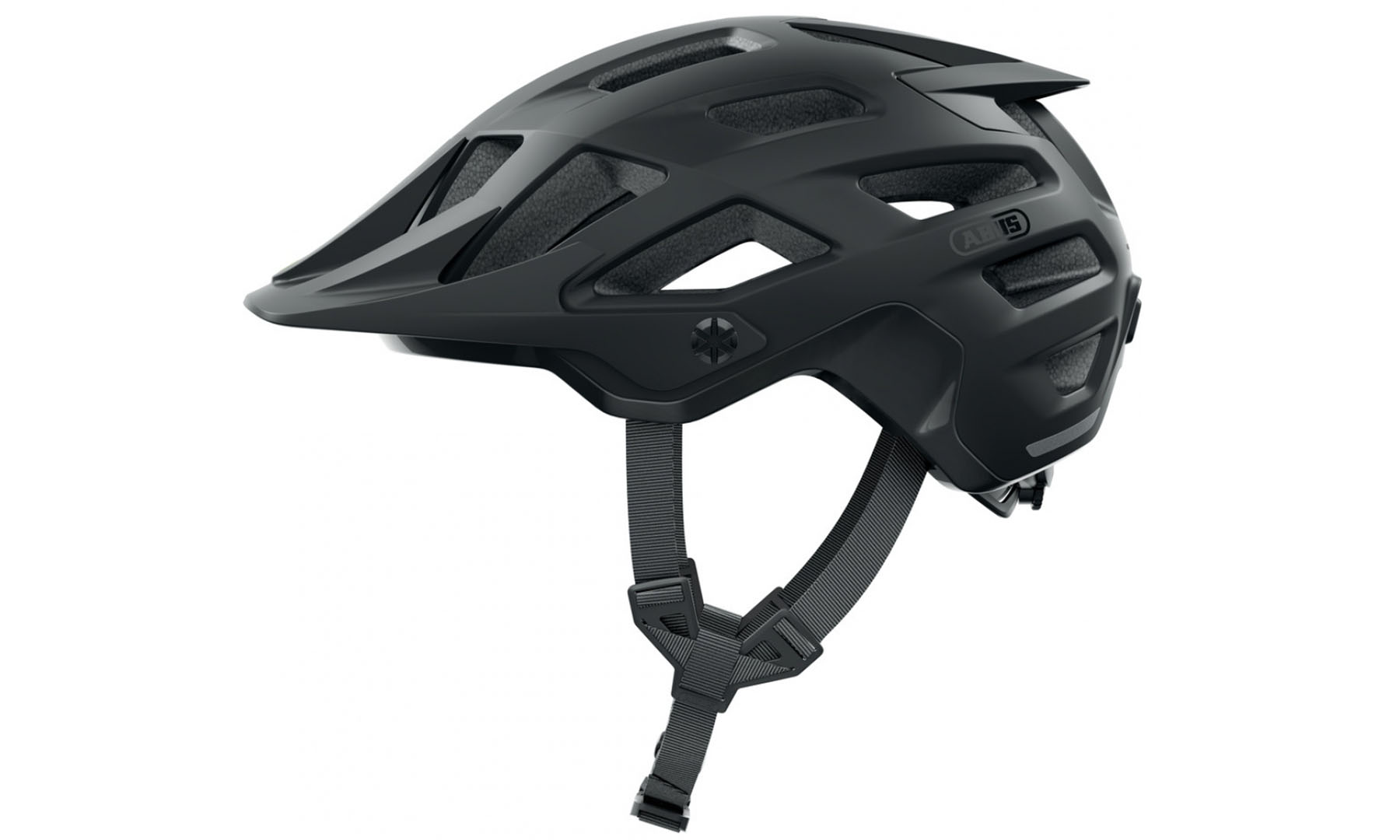 Велошлем спортивный ABUS MOVENTOR 2.0 Velvet Black, размер M (54-58 см), черный