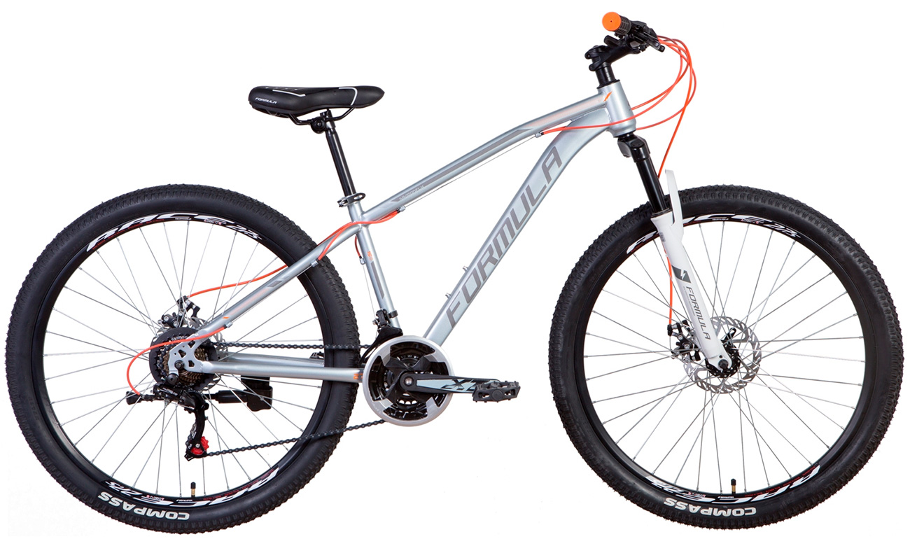 Велосипед Formula DRAGONFLY AM DD 29" (2021) 2021 Сіро-жовтогарячий 2