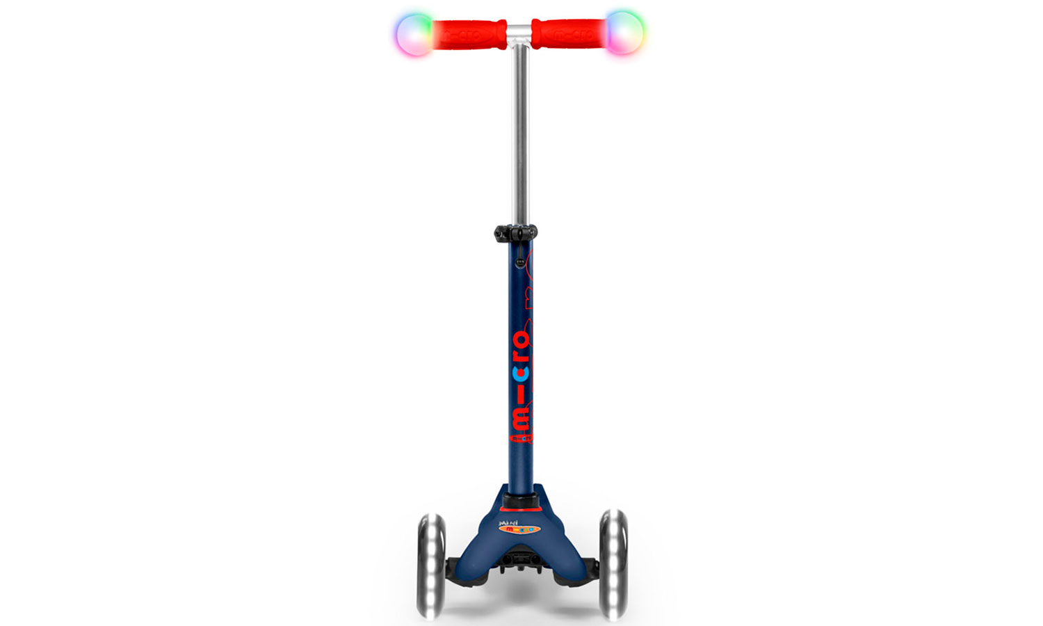 Самокат MICRO серии Mini Deluxe Magic – Темно-синий 4 Самокат MICRO серии Mini Deluxe Magic – Темно-синий 4