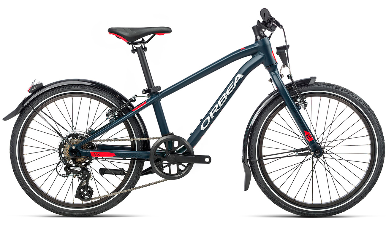 Фотографія Дитячий велосипед Orbea MX Park 20" (2021) 2021 Синьо-червоний