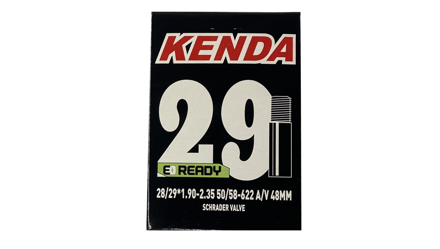 Камера KENDA 28/29x1.90-2.35, A/V-48мм, 50/58-622, в коробке 2