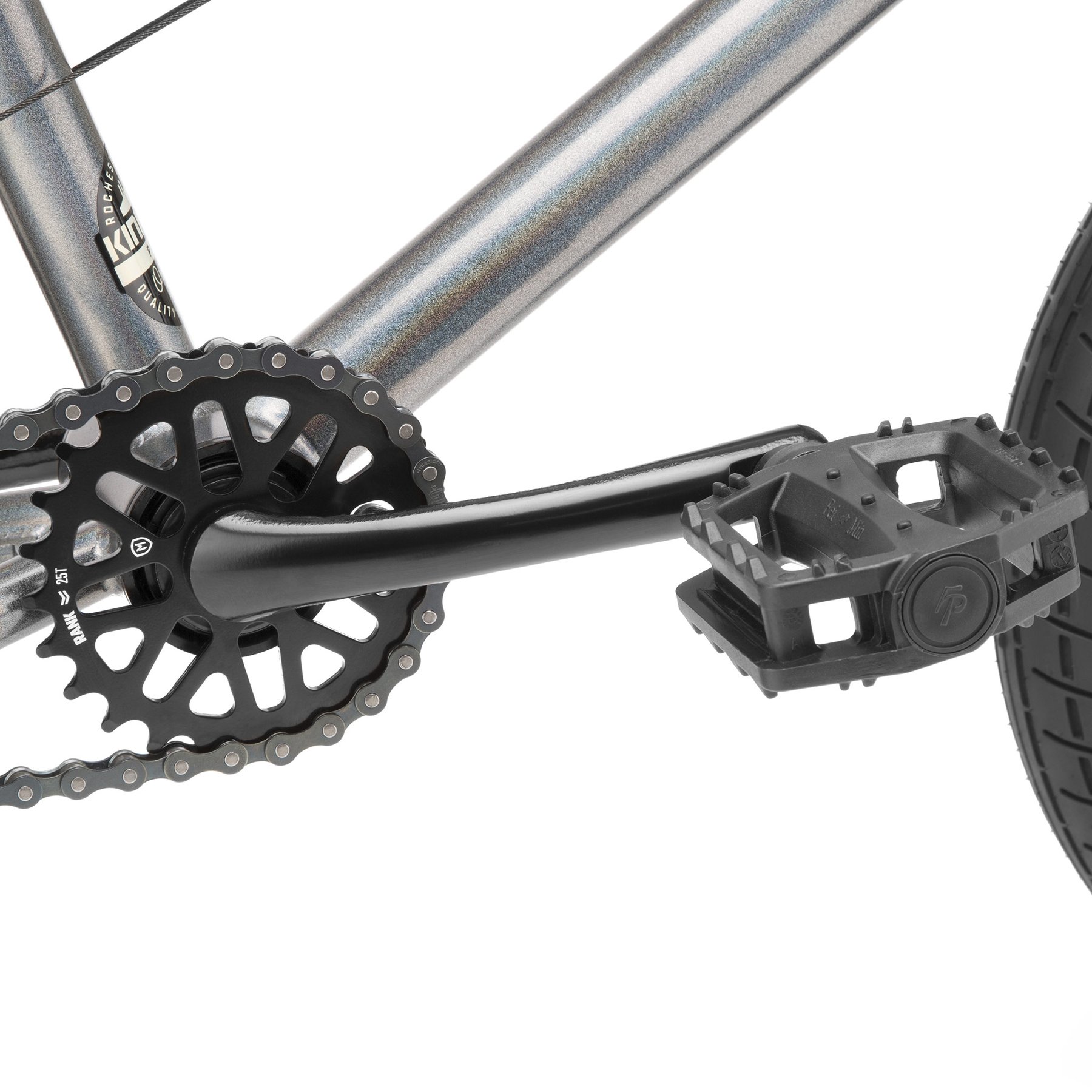 Фотография Велосипед KINK BMX  Pump 14" 2021 Серый 2