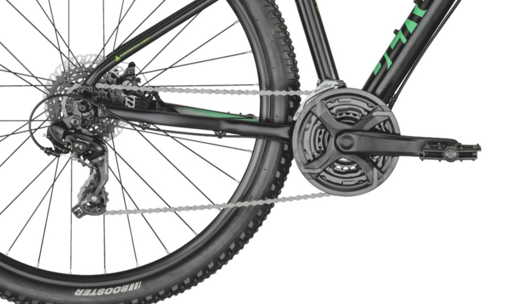 Фотографія Велосипед Bergamont Revox 2 29" 2021, розмір М, Чорно-зелений 4
