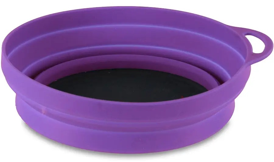 Тарелка складная для пикника Lifeventure Silicone Ellipse Bowl purple 6