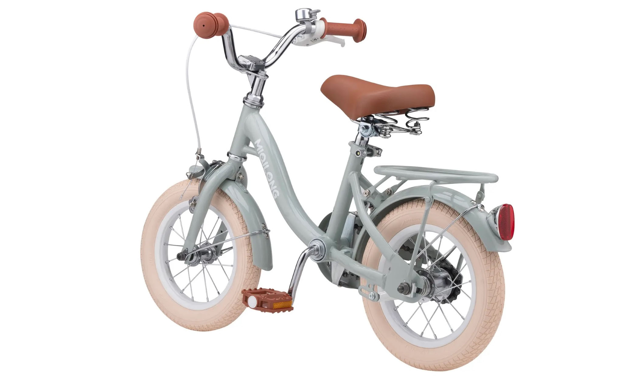 Детский  велосипед Miqilong LS 12", One Size, 2025, оливковый 2