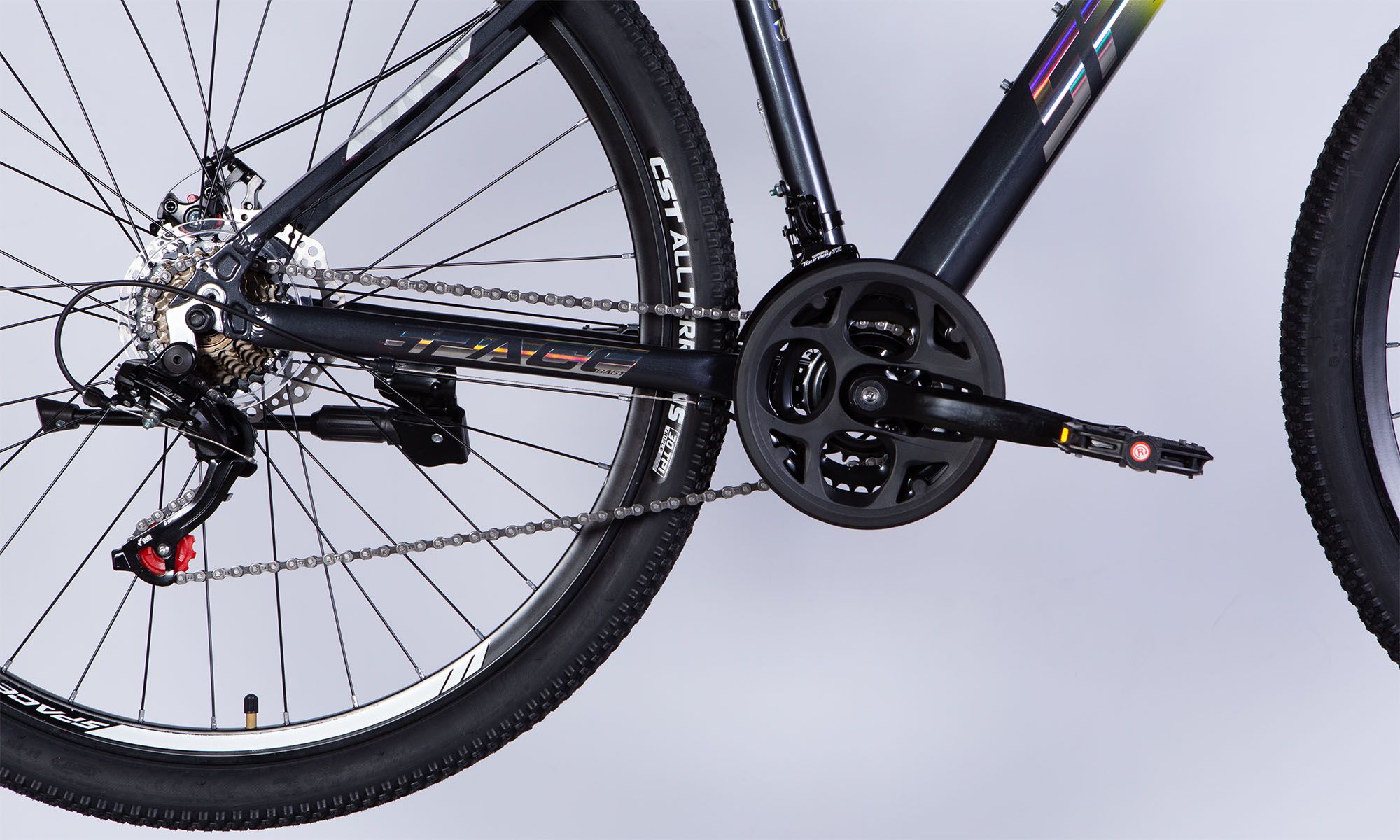 Велосипед SPACE PHAETON DD FR 29", размер L рама-20", год 2026, серо-желтый 5