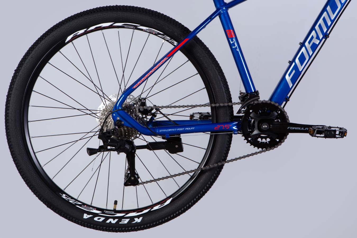 Велосипед Formula ZEPHYR 3.0 DD CS 27,5", размер M, рама 17", 2025, синий  7