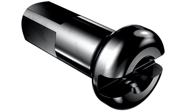 Ниппели DT Swiss Pro Lock Pro Head, латунь, размер 1.8 × 14 мм, фиксатор резьбы, комплект 100 шт., чёрные Ниппели DT Swiss Pro Lock Pro Head, латунь, размер 1.8 × 14 мм, фиксатор резьбы, комплект 100 шт., чёрные