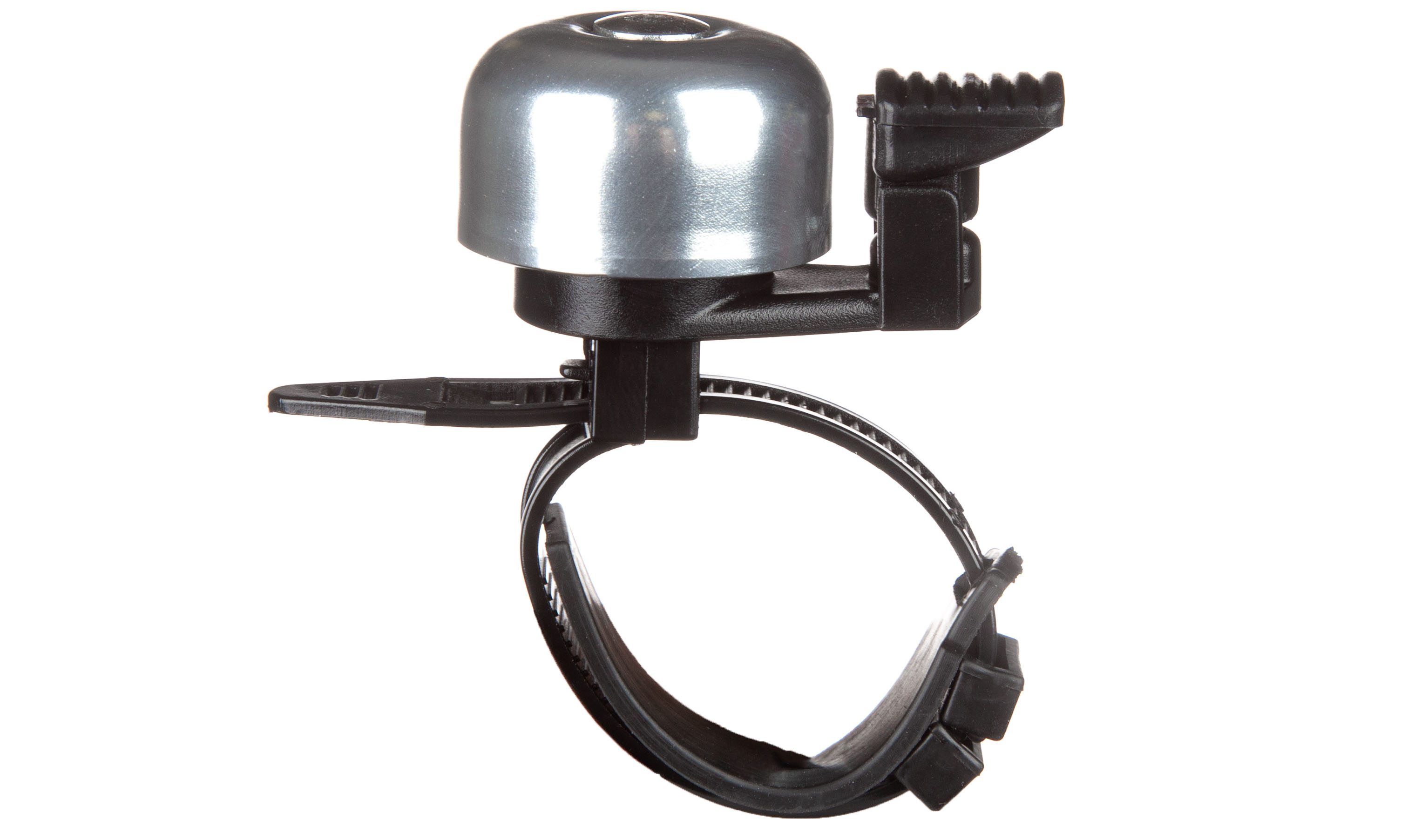 Звонок ONRIDE Zip алюминиевый, Ø руля 22-32 мм, серебристый 2 Звонок ONRIDE Zip алюминиевый, Ø руля 22-32 мм, серебристый 2