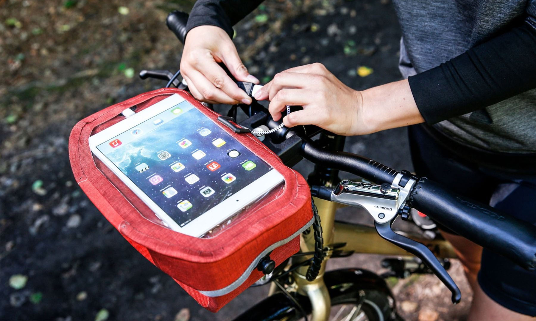Гермосумка велосипедна Ortlieb Ultimate Six Plus сіро-чорна 5 л 2