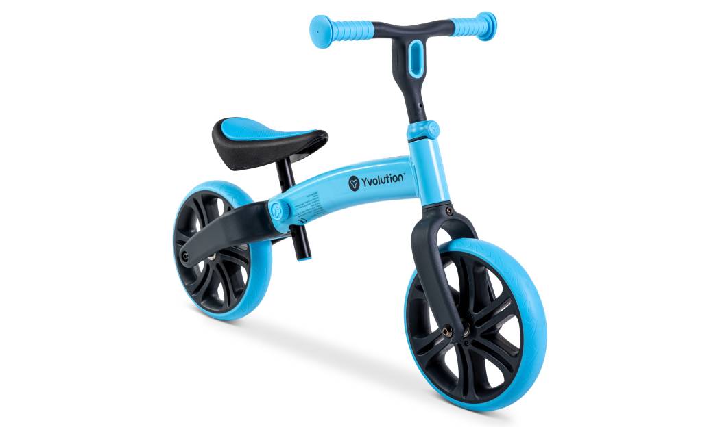 Біговел YVolution Yvelo Junior блакитний 2 Біговел YVolution Yvelo Junior блакитний 2