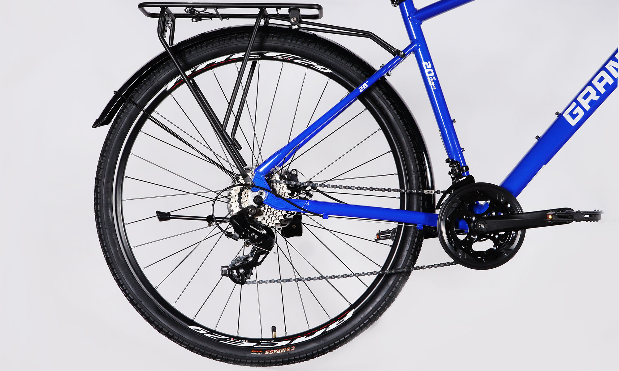 Велосипед Dorozhnik GRANAT M DD CS 28", розмір L, рама-20", синій 4 Велосипед Dorozhnik GRANAT M DD CS 28", розмір L, рама-20", синій 4