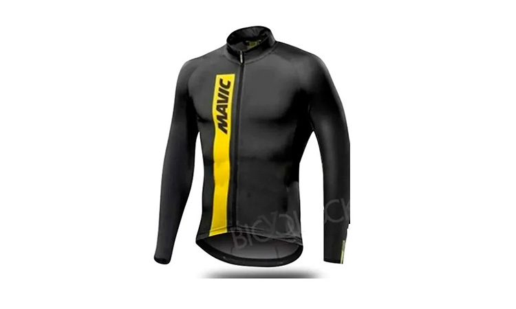 Велоджерси утеплённая Cycling Mavic v1, с флисом, 2XL   2