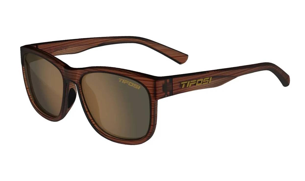Окуляри Tifosi Swank XL Woodgrain , лінзи Brown Polarized (14%) Окуляри Tifosi Swank XL Woodgrain , лінзи Brown Polarized (14%)